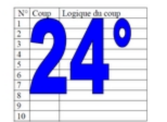 24° diagosudoku, avec la solution du vingt-troisième 