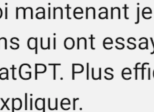 Chat GPT, Claude, Gemini... IA de la joie !