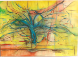 Autour des arbres peints par des artistes-peintres - d'après Piet Mondrian.