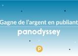 "Moi Bernard D. créateur chez PANODYSSEY, perçois chaque mois mes droits d'auteur...*"