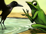 La grenouille qui croassait