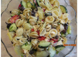 Salade de pâtes aux saveurs méditerranéennes