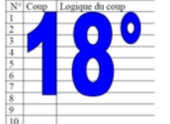 18° diagosudoku, avec les solutions du dix-septième 