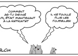 Retraité des fouilles