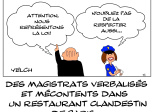 Magistrats verbalisés