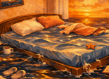 Un lit à eau