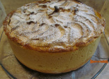 Tarte meringuée aux pommes comme un gâteau