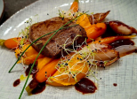 Pavé de bœuf aux légumes d'automne
