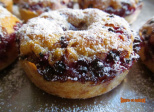 Mini donuts moelleux aux groseilles
