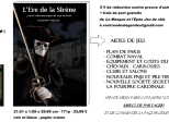 SORTIE de L'Ere de la Sirène, recueil de 11 scénarios pour le jeu de rôle Le Masque et l'Epée