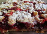 Carré aux framboises et groseilles