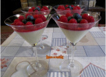 Panna cotta aux fruits rouges et chocolat blanc - Recette en vidéo