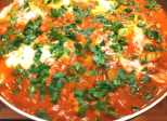 Chakchouka aux haricots blancs (Shakshuka) - Recette en vidéo 