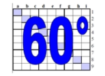 60° diagosudoku, avec la solution du douzième centrosudoku