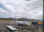 Depuis l'aéroport d'Athènes 