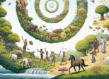 Cinq économies, deux civilisations, l'Histoire de l'Humanité n'est qu'une suite de dépassements d'horizons indépassables