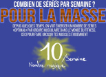 Périodiser son volume par muscle ou combien de séries par semaine pour la masse ?