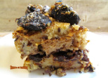 Pudding aux pruneaux, noix et Armagnac