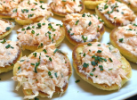 Rillettes de crevettes, saumon fumé et artichaut - Recette en vidéo 