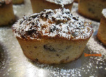 Financiers à la noix de coco et aux fèves de cacao