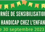 Communiqué de presse : Journée de sensibilisation au handicap chez l’enfant – 30 septembre 2023*