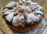 Brioche aux griottes en forme de fleur (Cozonac)