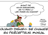 Dessins animés de Disney sous surveillance interne