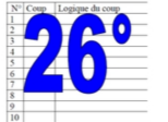 26° diagosudoku, avec la solution du vingt-cinquième 