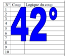 42° diagosudoku, avec la solution du quarante-et-unième