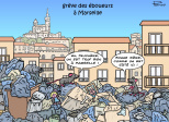 Marseille sous les ordures