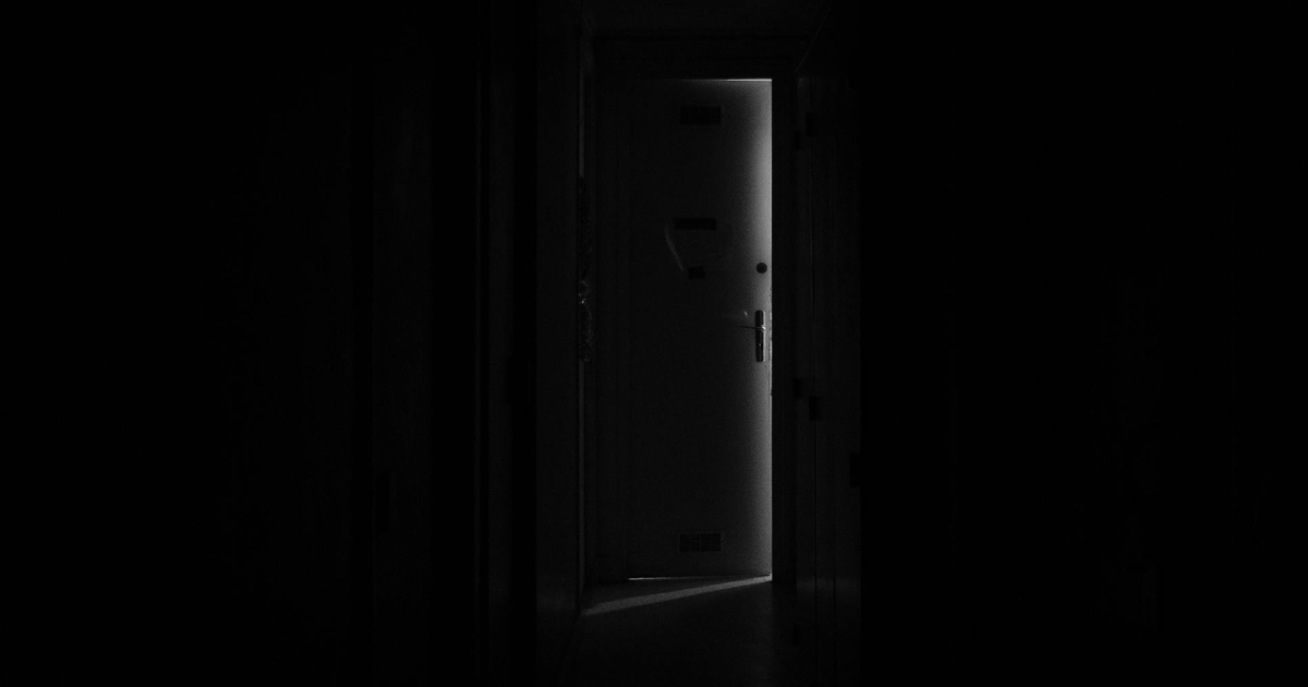 La porte du fond