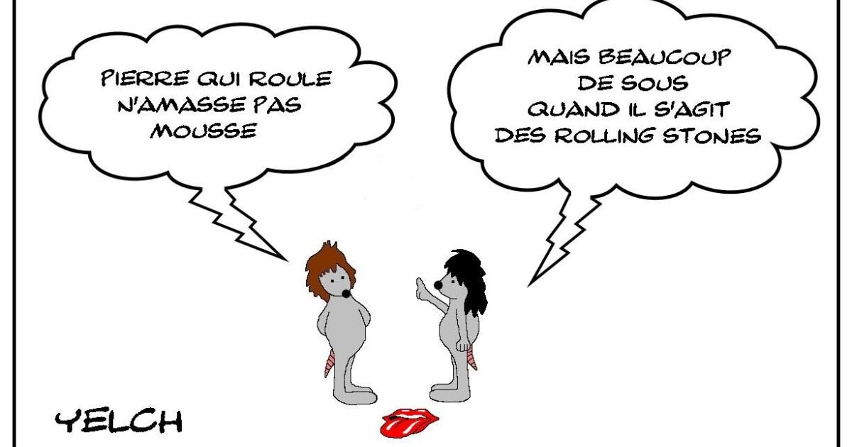 Rolling Stones amassent plus que mousse