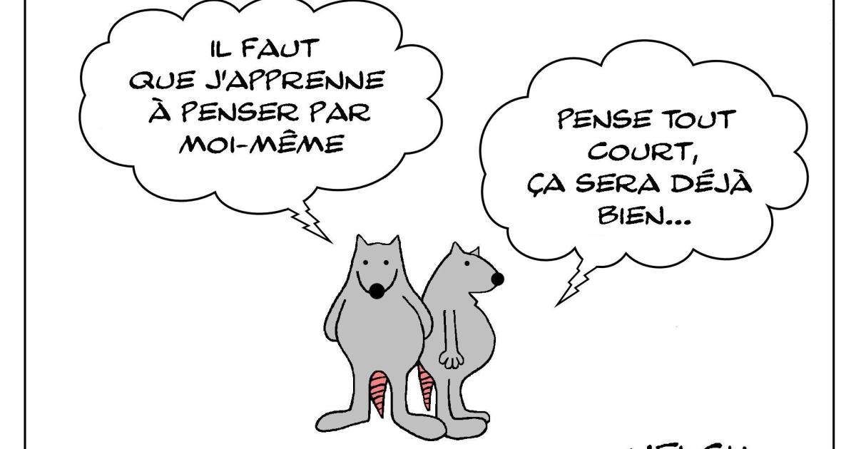 Tout simplement penser 