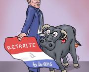 la corrida de Macron à Barcelone