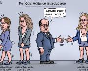 François Hollande le séducteur