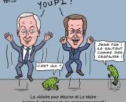 la victoire pour Macron et Le Maire