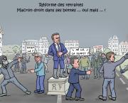 Macron droit dans ses bottes