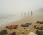 Sur le sable doré des mirages