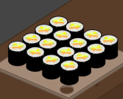 La création des Makizushis ou plus communément appelés Maki