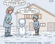 Eric Zemmour, le super bonhomme de neige