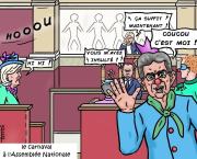 le carnaval à l'Assemblée Nationale