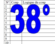 38° diagosudoku, avec la solution du trente-septième