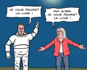 Marine Le Pen promet la lune