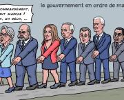 le gouvernement en ordre de marche