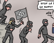 Olivier Véran face à l'ultradroite