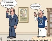 Alerte : Jean Castex Castex rencontre le Pape - rectification !