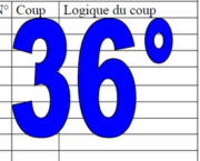 36° diagosudoku, avec la solution du trente-cinquième