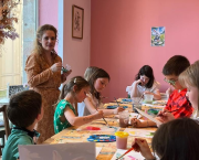 ART-Café: Atelier de peinture pour les enfants et leurs parents au restaurant Namoovert le 08 juin à Vitré