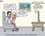 Alerte au Covid-19 à 2 semaines des Présidentielles