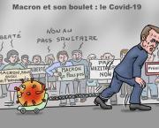 le Covid-19 : un boulet à tirer pour Macron